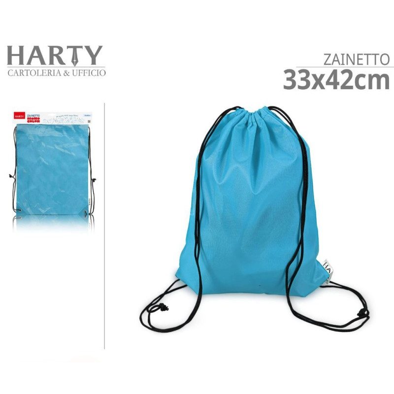 Harty Sacca zaino con coulisse portascarpe zainetto danza sport scu...
