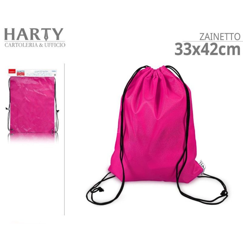 Harty Sacca zaino con coulisse portascarpe zainetto danza sport scu...