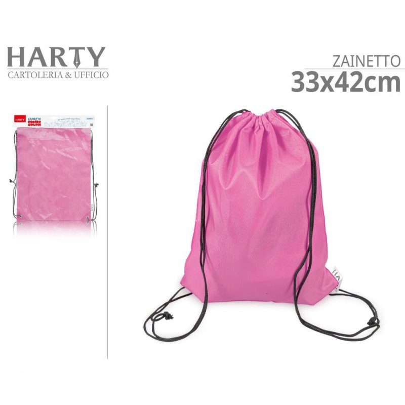 Harty Sacca zaino con coulisse portascarpe zainetto danza sport scu...