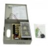 Hongu Alimentatore stabilizzato 12V 15A 9 uscite canali box quadro ...