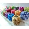WeHome Gomitolo puro cotone 100% filo colorato da 42 pezzi 5g uncin...