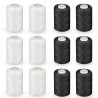 WeHome Filo da cucire filato per macchina poliestere 100% resistent...