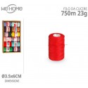 Filo da cucire filato per macchina poliestere 100% resistente 12pz vari colori