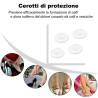 WeHome 72 Cerotti Per Calli Protezione trasparenti Cura Piedi disch...