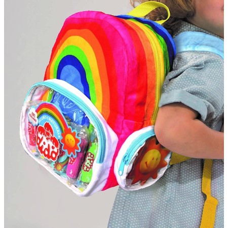 Fila Dido Zaino Arcobaleno Zainetto on 700g di Didò e gli attrezzini bambini