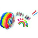 Fila Dido Zaino Arcobaleno Zainetto on 700g di Didò e gli attrezzini bambini