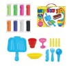 Hongu Confezione Plastilina Pasta da Modellare Gelataio con Accesso...