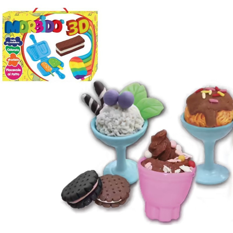 Hongu Confezione Plastilina Pasta da Modellare Gelataio con Accesso...