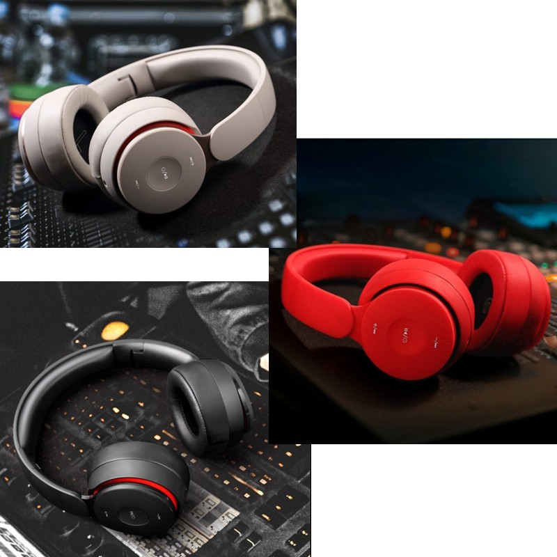Unico Cuffie Bluetooth 5.1 Wireless pieghevoli stereo Smartphone Pc...