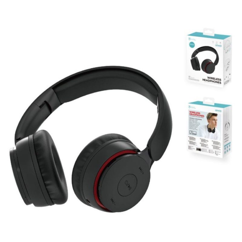 Unico Cuffie Bluetooth 5.1 Wireless pieghevoli stereo Smartphone Pc...