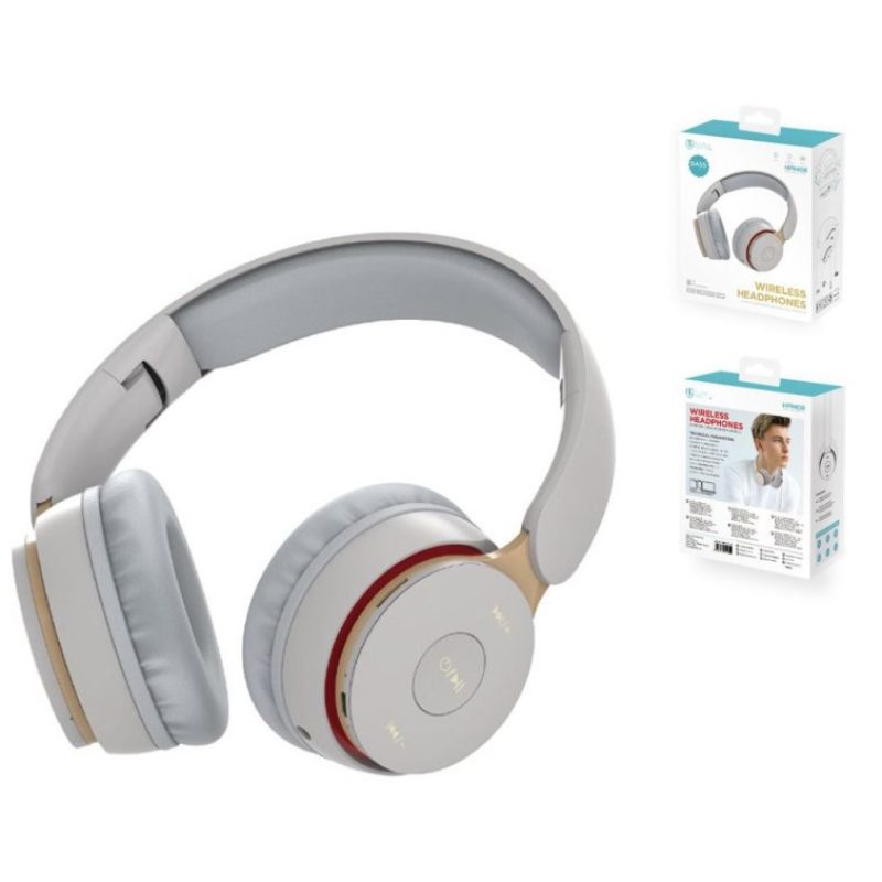 Unico Cuffie Bluetooth 5.1 Wireless pieghevoli stereo Smartphone Pc...
