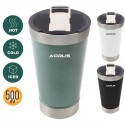 Bottiglia Borraccia Termica Thermos da 500ml bevande calde fredde acciaio inox
