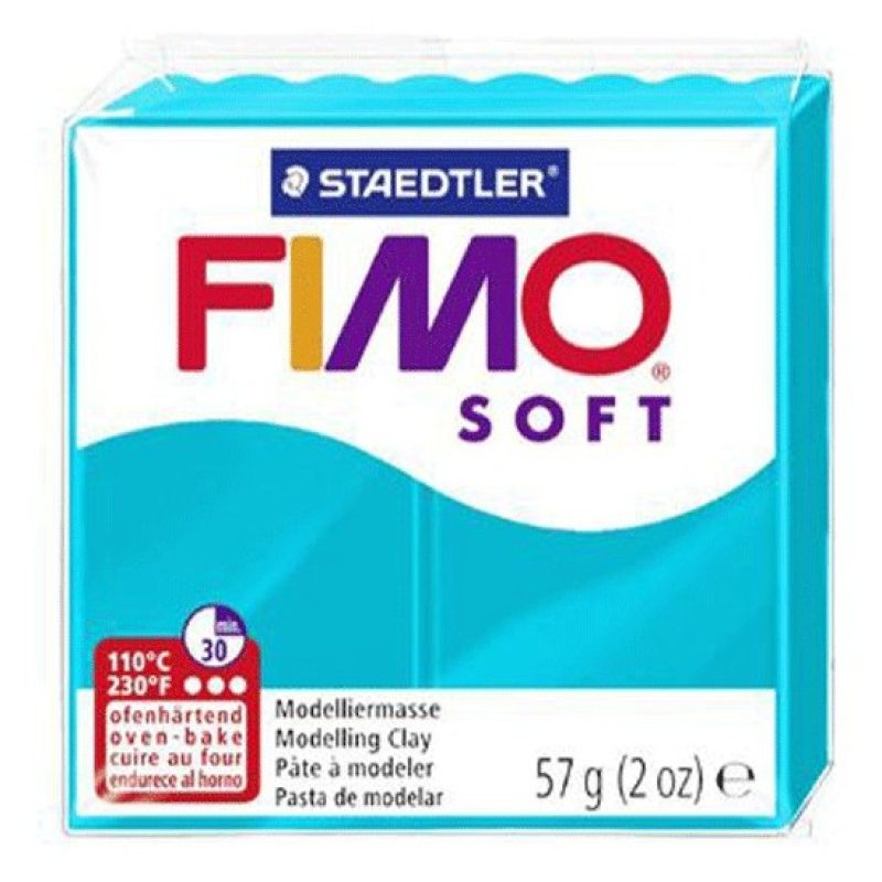 Staedtler 6x Panetto pasta modellabile 57g FIMO forno argilla color...