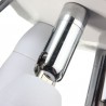 Portalampada moltiplicatore E27 da 1 a 5 orientabile bianco illuminazione luce