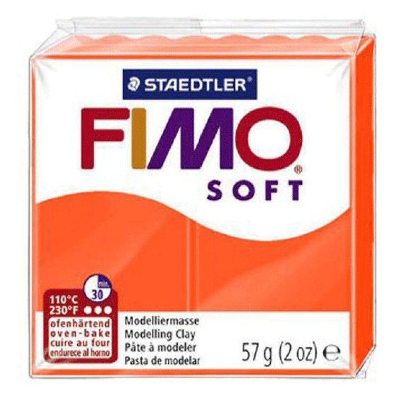 Staedtler 6x Panetto pasta modellabile 57g FIMO forno argilla color...