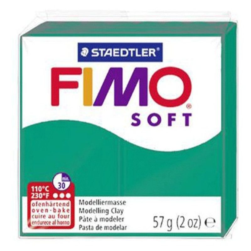 Staedtler 6x Panetto pasta modellabile 57g FIMO forno argilla color...