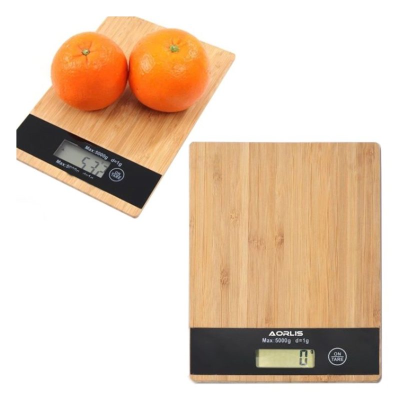 Aorlis Bilancia da cucina digitale 1G-5KG Alimenti tara elettronica...