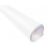 Adesivi fibra di carbonio per auto moto grigio bianco sticker tuning carrozzeria