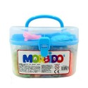 Confezione Plastilina Pasta da Modellare bauletto da 24PZ con 9 formine bambini