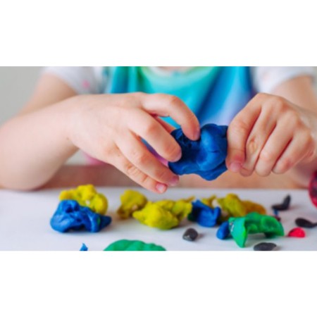 Confezione Plastilina Pasta da Modellare bauletto da 24PZ con 9 formine bambini