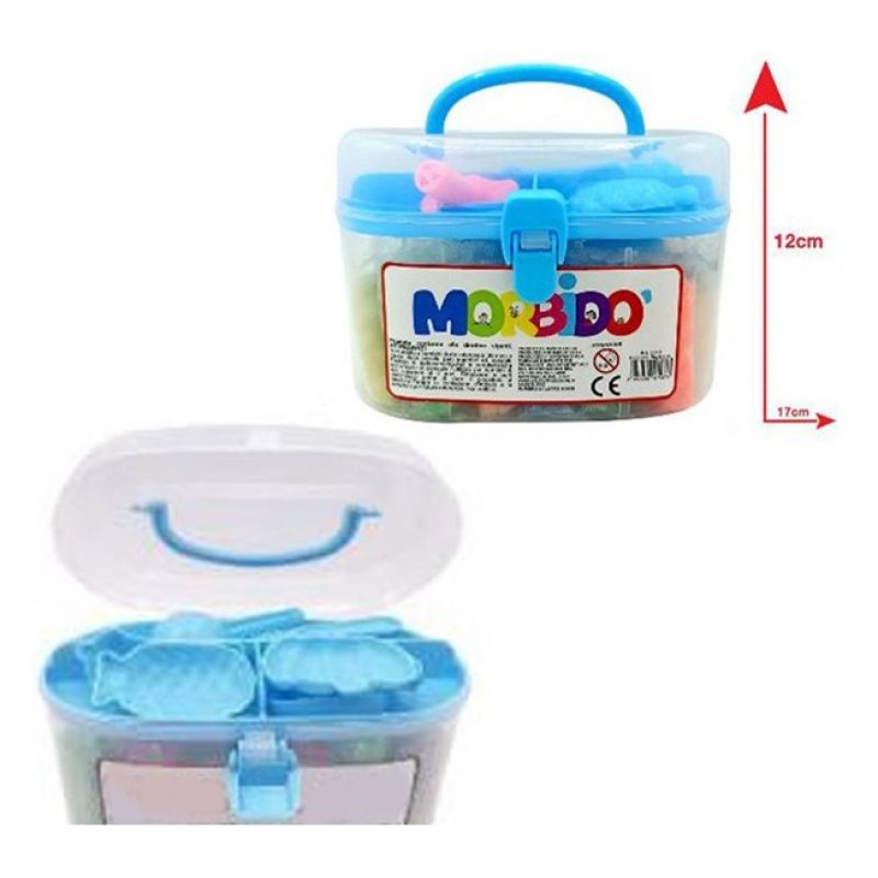 E.O.L. Confezione Plastilina Pasta da Modellare bauletto da 24PZ co...