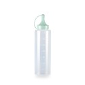 Dispenser in Plastica Olio Maionese Ketchup Aceto Dosaolio tappo Dosatore 12pz