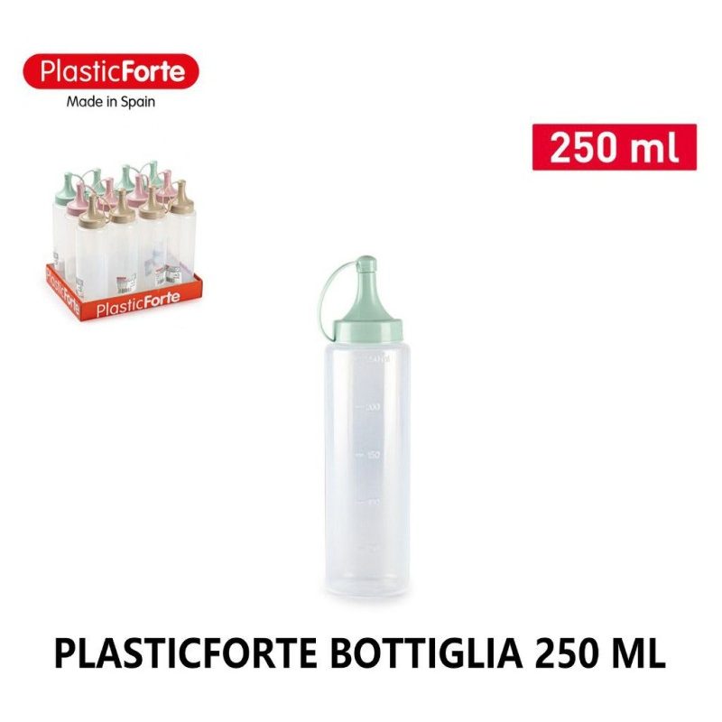 Plastic Forte Dispenser in Plastica Olio Maionese Ketchup Aceto Dos...