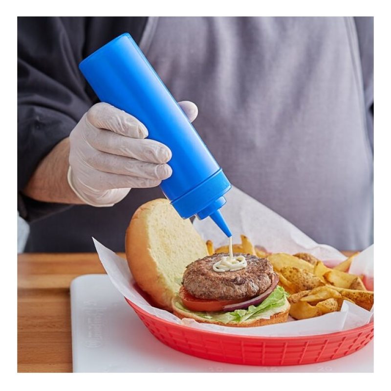 Plastic Forte Dispenser Dosatore salse Maionese Ketchup pub pizzeri...