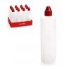 Generico Set da 12 Bottiglie in plastica trasparente multiuso 500ml...