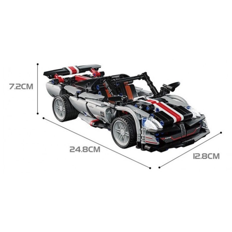 Andowl Modellino da Costruire 520+ Pezzi Auto Sportiva HUAYRA ROAOS...