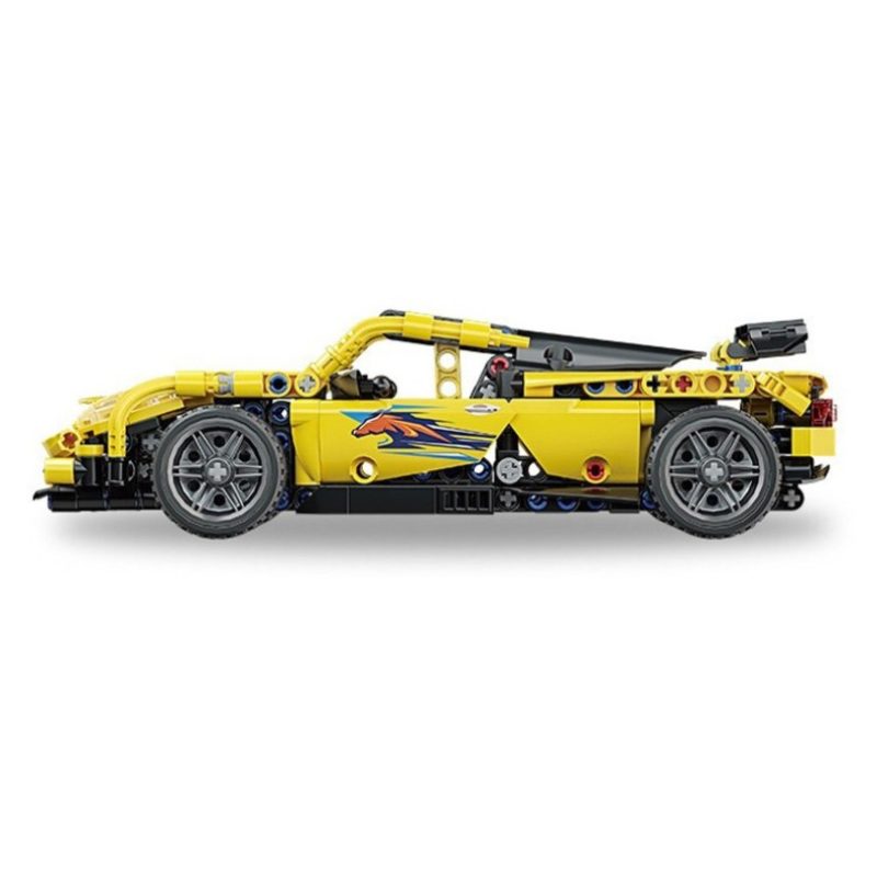 Modellino da Costruire 509+ Pezzi Auto Sportiva Koenigsegg mattonci...