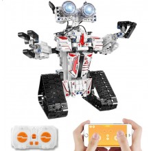 Robot App telecomandato da costruire 467 pezzi giocattolo bambini ricaricabile