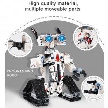 Robot App telecomandato da costruire 467 pezzi giocattolo bambini ricaricabile