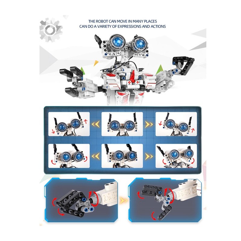 Andowl Robot App telecomandato da costruire 467 pezzi giocattolo ba...