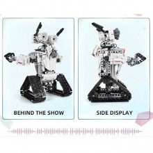 Robot App telecomandato da costruire 467 pezzi giocattolo bambini ricaricabile
