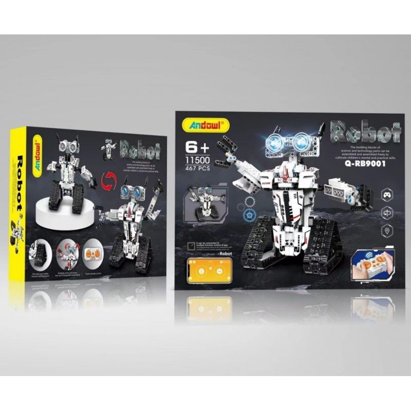 Andowl Robot App telecomandato da costruire 467 pezzi giocattolo ba...