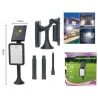 Driwei Faretto energia solare 68 led lampada da esterno giardino lu...