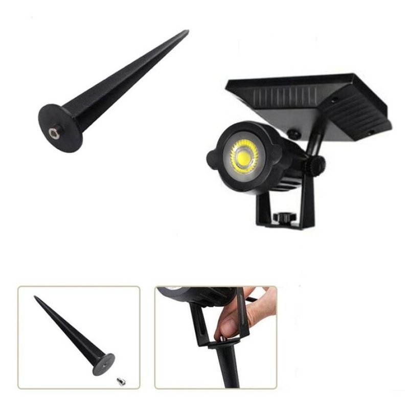 DRIWEI Faro led ad energia solare faretto da esterno giardino luce ...