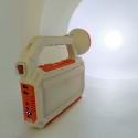 Torcia led emergenza potente solare lampada ricaricabile USB powerbank campeggio