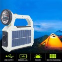 Torcia led emergenza potente solare lampada ricaricabile USB powerbank campeggio