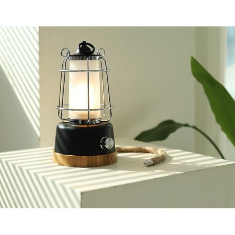 Driwei Lanterna Luce Portatile LED da campeggio lampada ricaricabil...