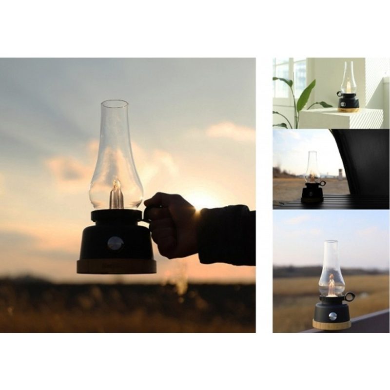 Driwei Lanterna Luce Portatile LED da campeggio lampada ricaricabil...