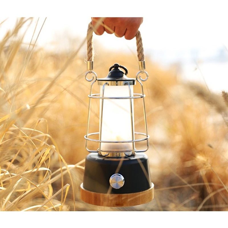 Driwei Lanterna Luce Portatile LED da campeggio lampada ricaricabil...