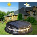Luce solare led da giardino esterno picchetto segnapasso luce fredda 1/3/5pcs
