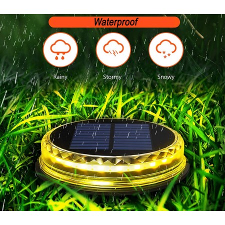 Luce solare led da giardino esterno picchetto segnapasso luce fredda 1/3/5pcs