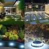 Driwei Luce solare led da giardino esterno picchetto segnapasso luc...