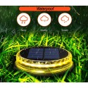 Luce solare led da giardino esterno picchetto segnapasso gialla calda 1/3/5pcs