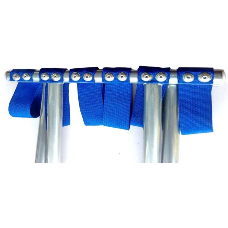 Sgabello blu alluminio pieghevole campeggio pesca caccia camping portatile