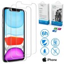 3xPellicola vetro temperato iPhone 5/6/7/8/X/XR/11/12/13/14
