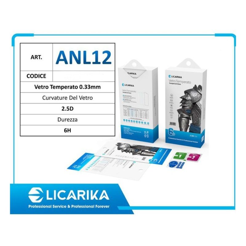 Licarika 3xPellicola vetro temperato iPhone 5/6/7/8/X/XR/11/12/13/1...